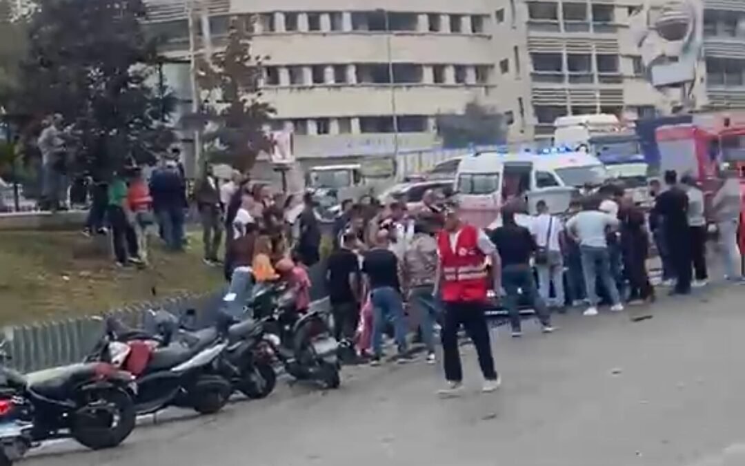 بالفيديو: حادث سير في عاليه… وأنباء عن سقوط ضحايا